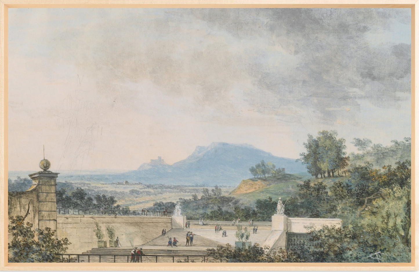 French Panoramic Landscape