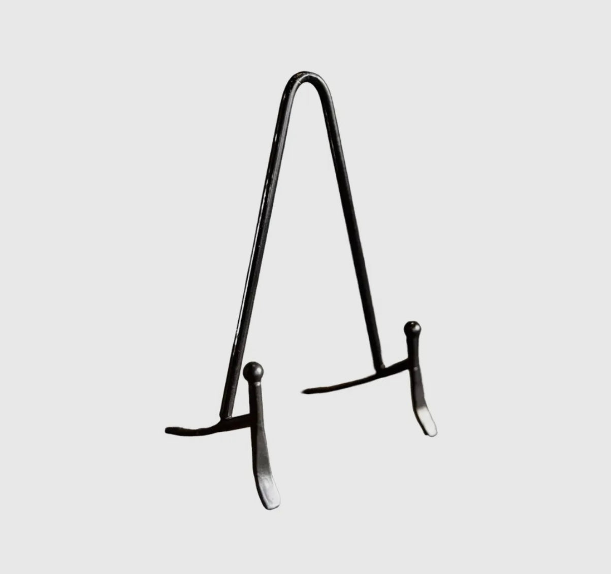 Iron Tabletop Easel | Minimalist Display Stand for Artwork, Photos & Signs