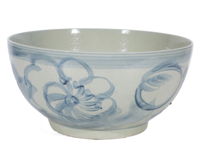 Large Decorative Blue Bowl – Coastal Porcelain Centerpiece | Elegant Table Bowl | Luxury Coffee Table Decor | Statement Home Accent (Copy)