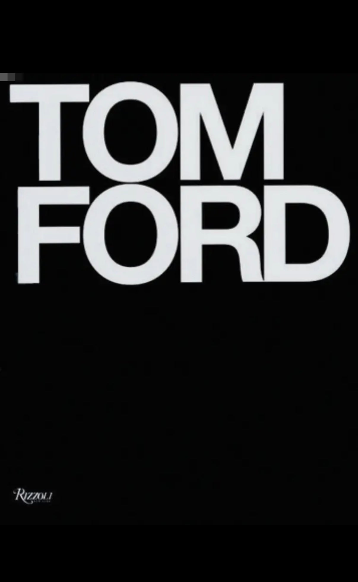 Tom Ford Black Edition – Iconic Coffee-Table Book