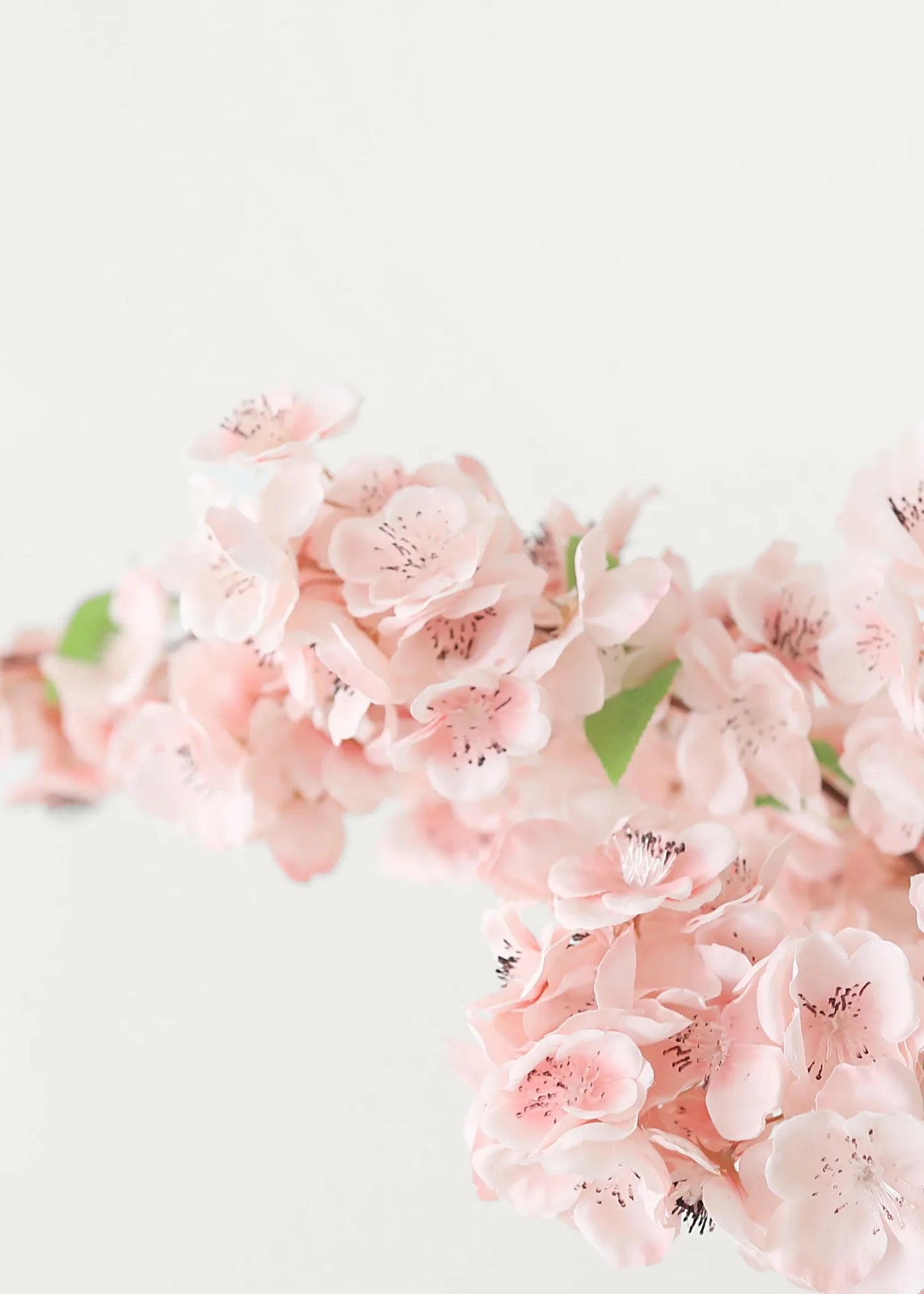 Artificial Cherry Blossom in Pink—44” Set of 3