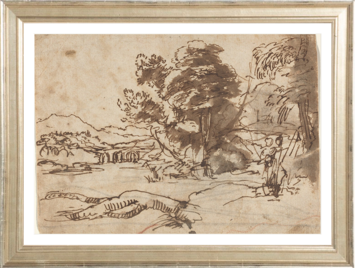 River Landscape | Fine Art Print with Frame