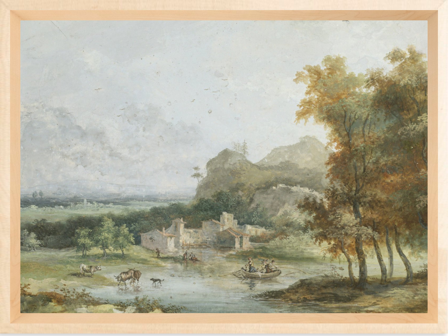 French Italian Landscape