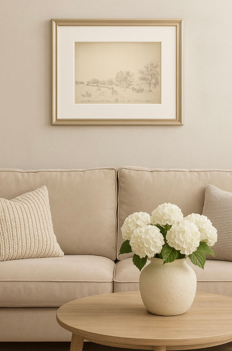 Forsmark Landscape – Luxury Framed Print