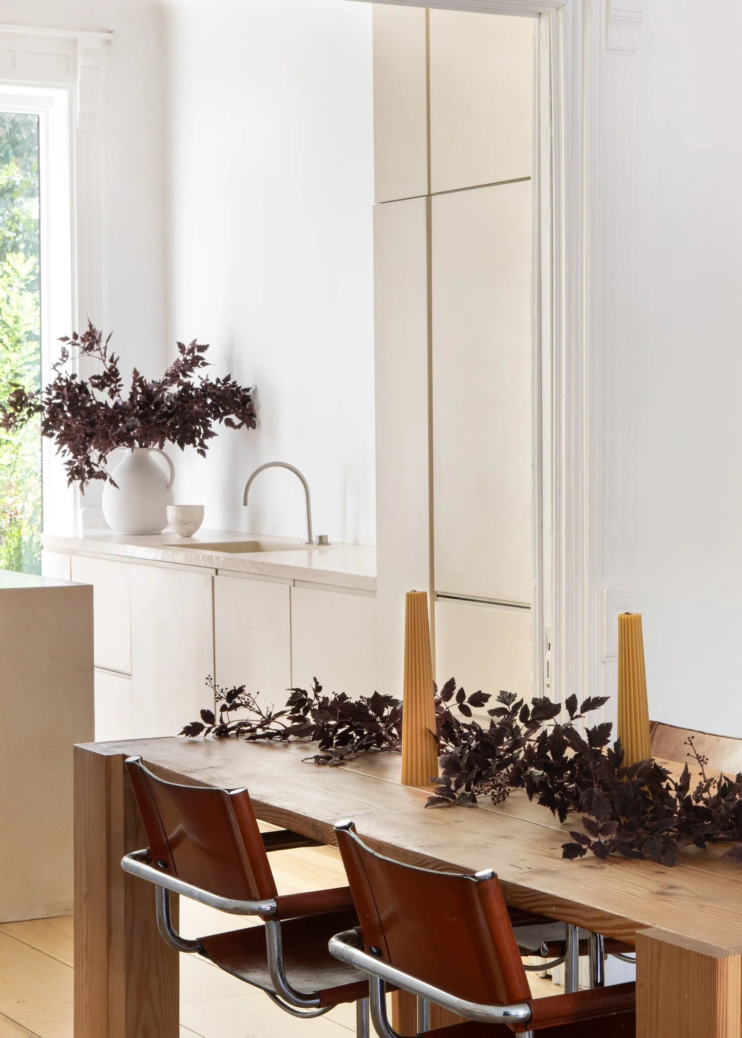 Artificial Cimicifuga Seeded Garland- 6'