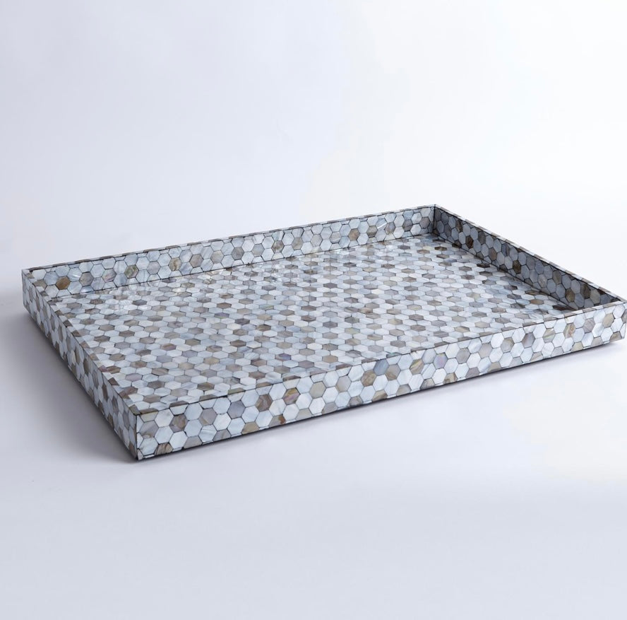 Mother of Pearl Tray—Luxury Serving Trays