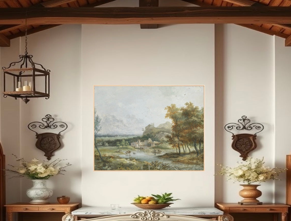 French Italian Landscape