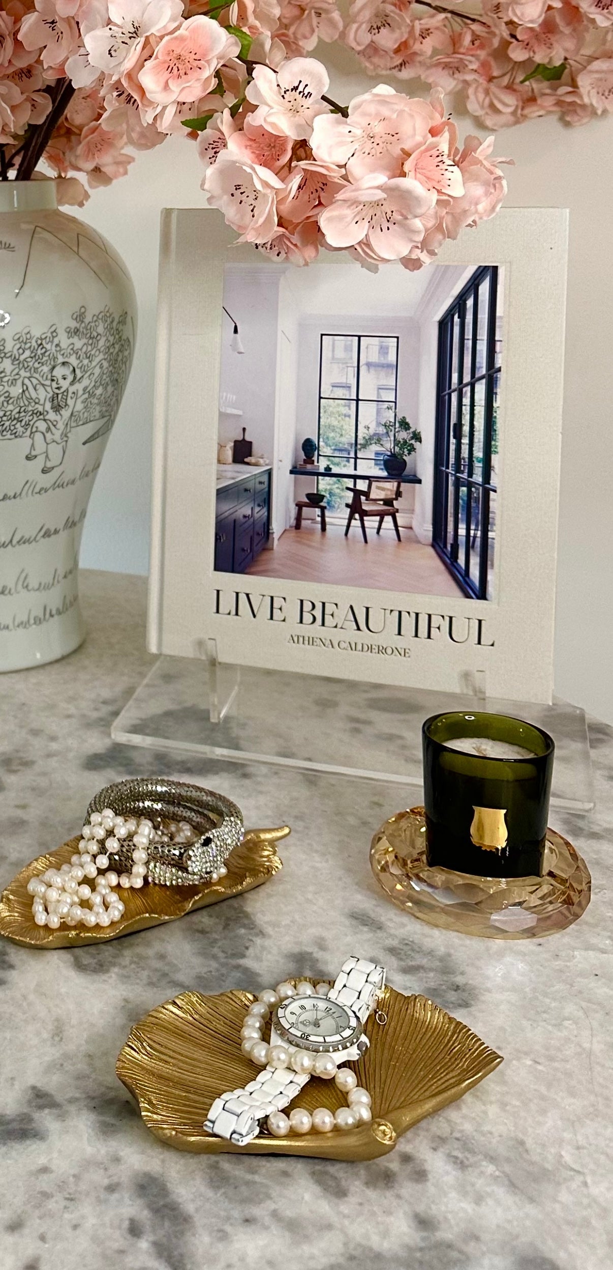 Golden Gingko Leaf Jewelry Dish – Elegant Gold Trinket Tray for Rings, Keys & Decor