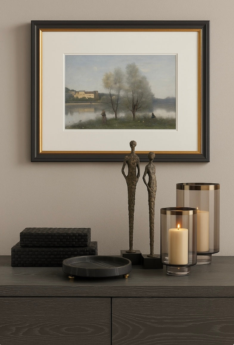 Quintessential Tray In Black Marble