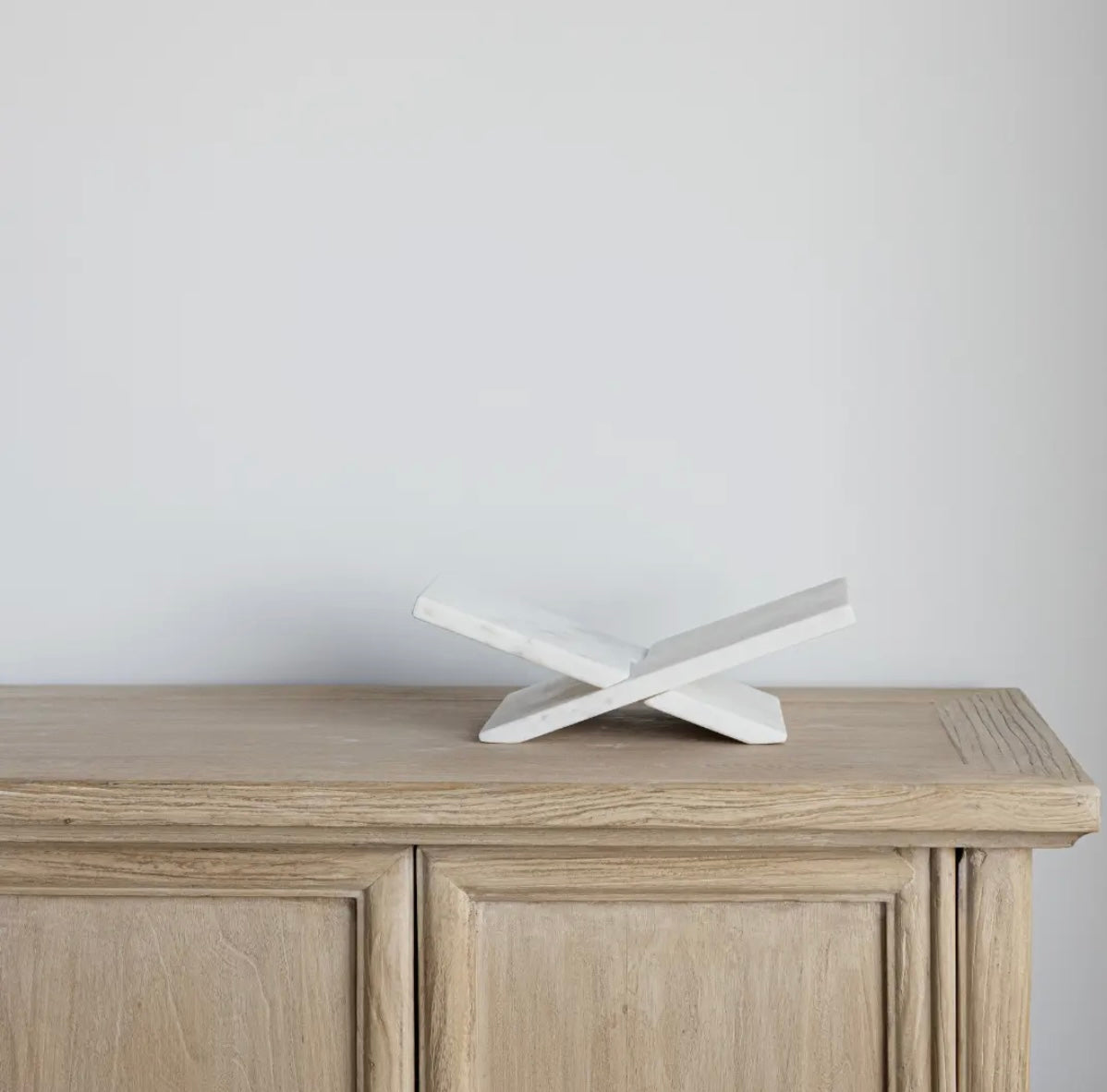 Premium Marble Book Stand | Elegant Marble Cookbook & Coffee Table Display Stand