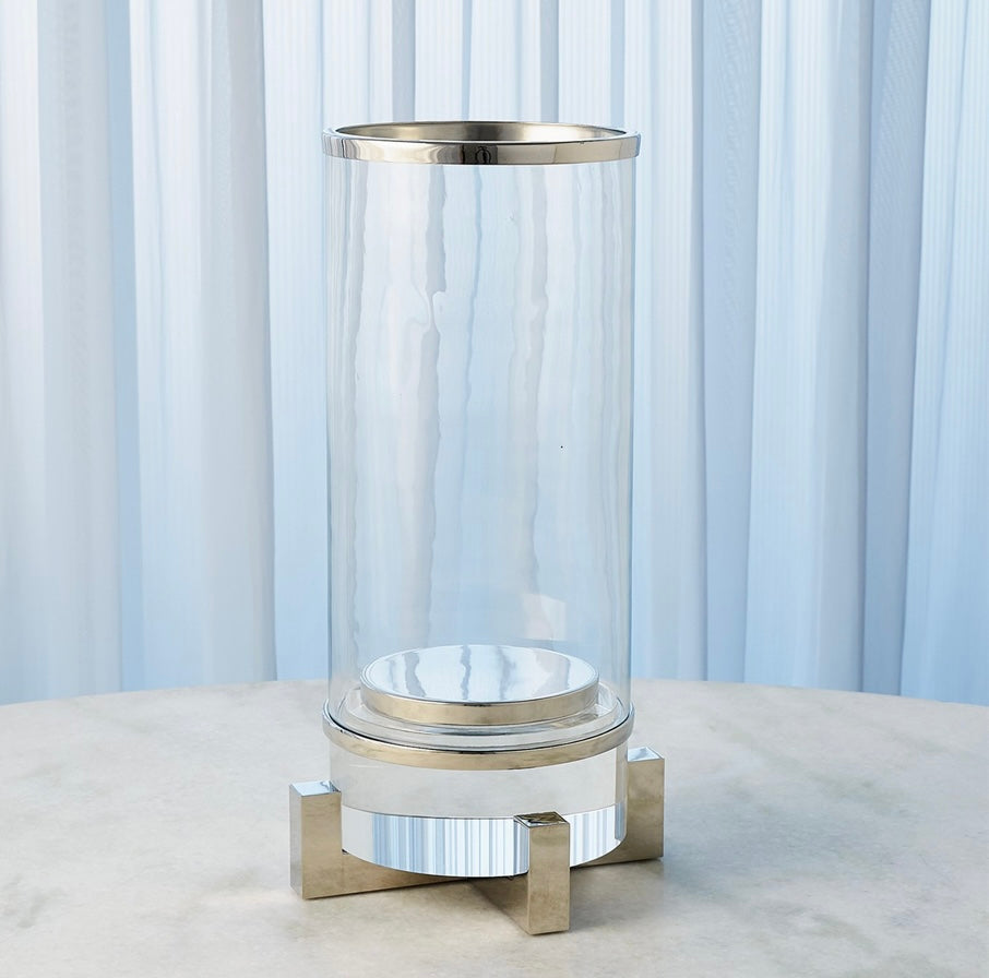Cylinder Hurricane with Rim in Nickel