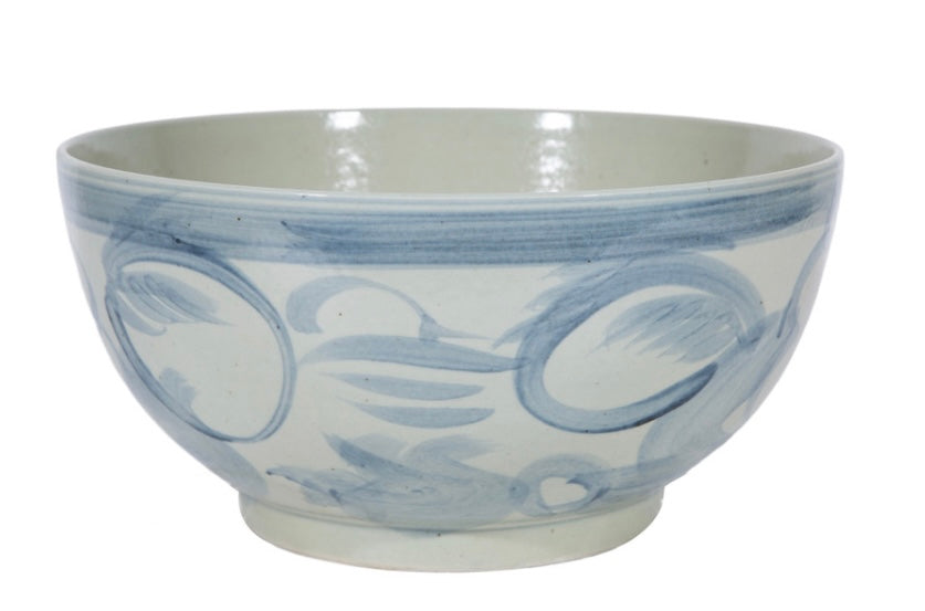 Light Blue Sea Flower Bowl