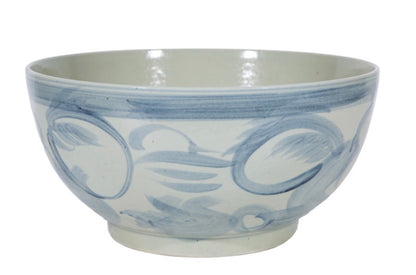 Light Blue Sea Flower Bowl