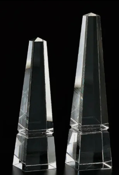 Elegant Decorative Obelisk | Architectural Home Accent & Sculpture