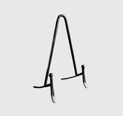 Iron Tabletop Easel | Minimalist Display Stand for Artwork, Photos & Signs