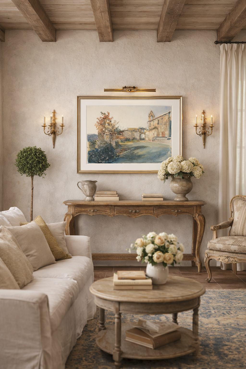 The Garden of San Miniato — Timeless European Landscape Wall Art