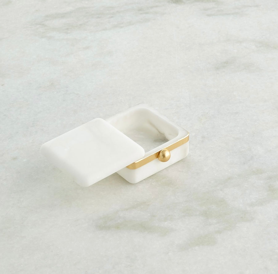 Gold Band Alabaster Boxes
