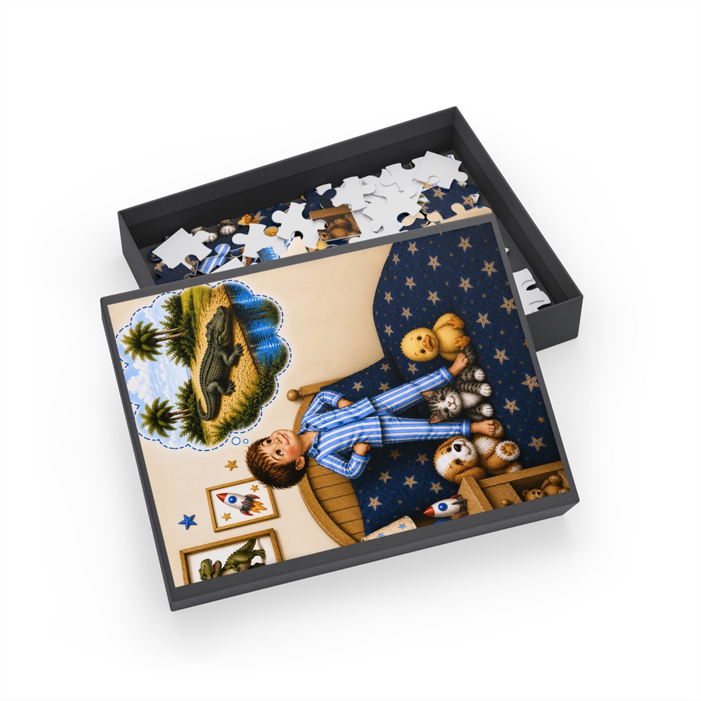 Can You Cuddle an Alligator? 96-Piece Kids Puzzle