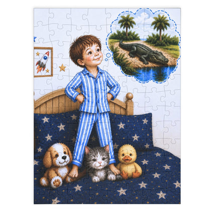 Can You Cuddle an Alligator? 96-Piece Kids Puzzle