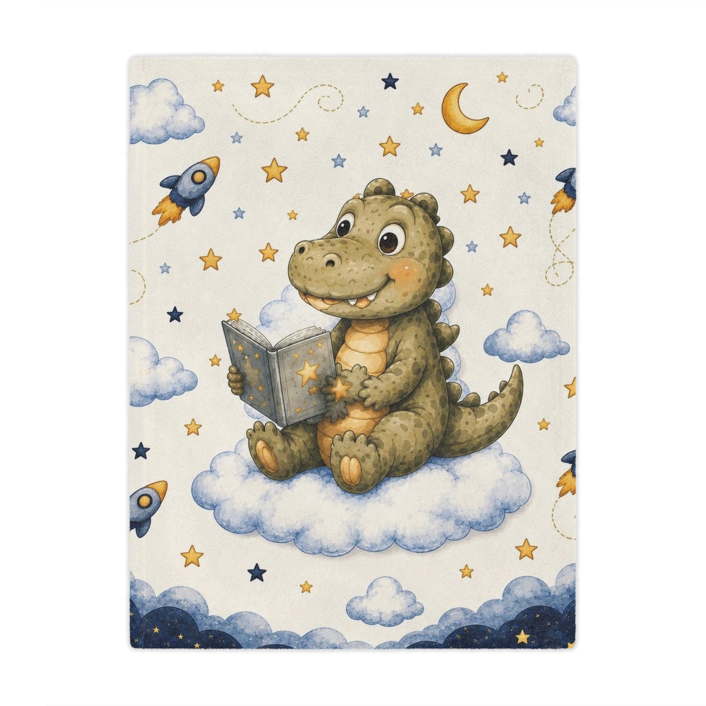 Can You Cuddle an Alligator? Plush Blanket