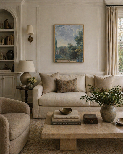 French Park View — Luxury Paris Garden Wall Art | Elegant French Landscape Print