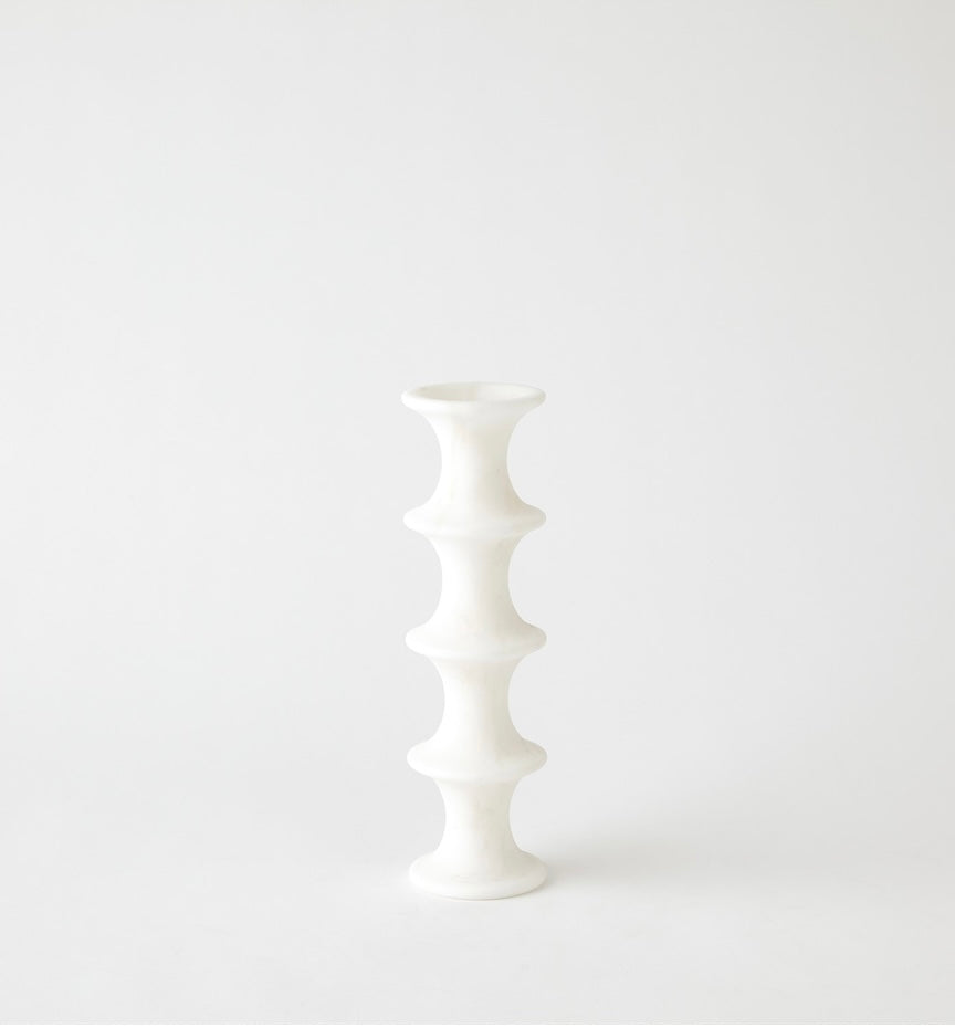 Ridge Alabaster Candlesticks
