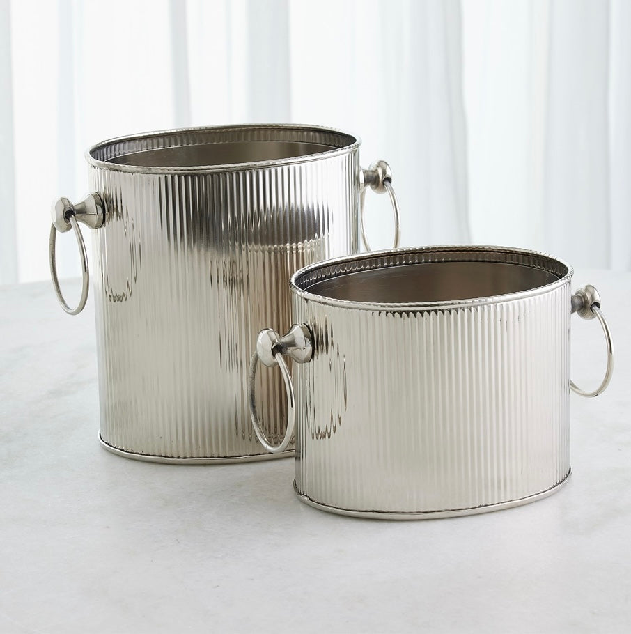 Winston Ice Bucket-Nickel
