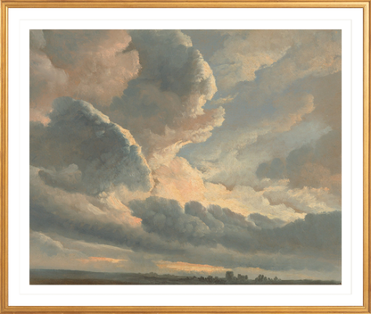 A Cloud Study — Elegant Sky Landscape Wall Art | Timeless European-Inspired Wall Decor