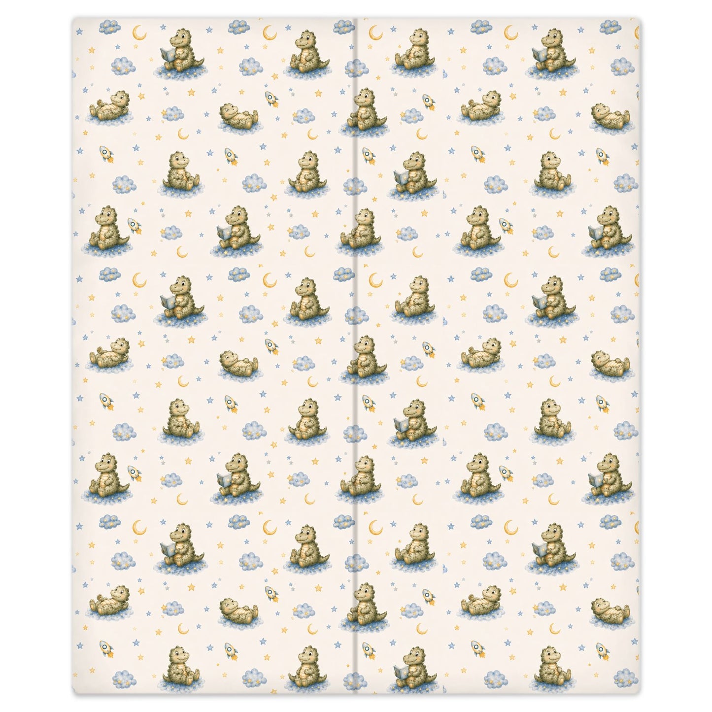 Can You Cuddle An Alligator Designer Flat Sheet & Pillowcase Set