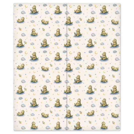 Can You Cuddle An Alligator Designer Flat Sheet & Pillowcase Set