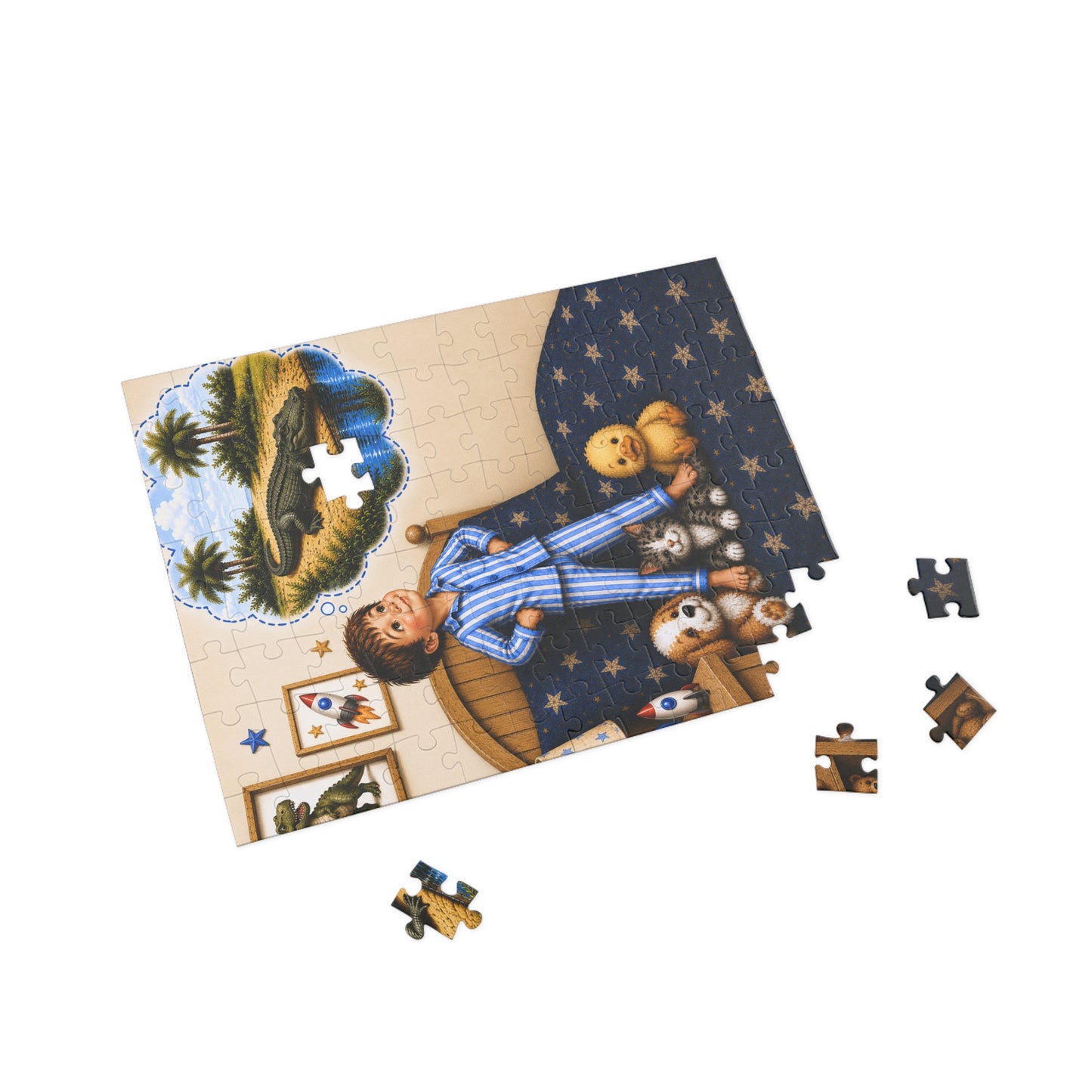 Can You Cuddle an Alligator? 96-Piece Kids Puzzle