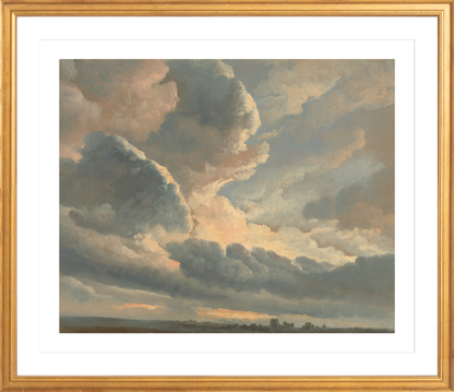 A Cloud Study — Elegant Sky Landscape Wall Art | Timeless European-Inspired Wall Decor