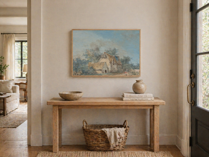 French Country Landscape Wall Art Romantic Countryside Print | Quiet Luxury Wall Decor | Timeless European Elegance