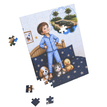 Can You Cuddle an Alligator? 96-Piece Kids Puzzle