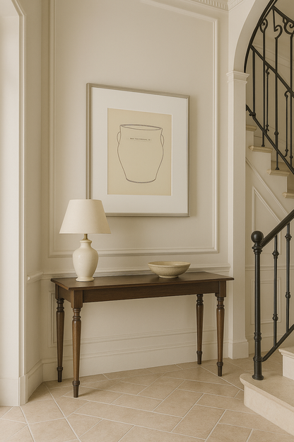 Crock-Framed Art Print – Vintage Still Life