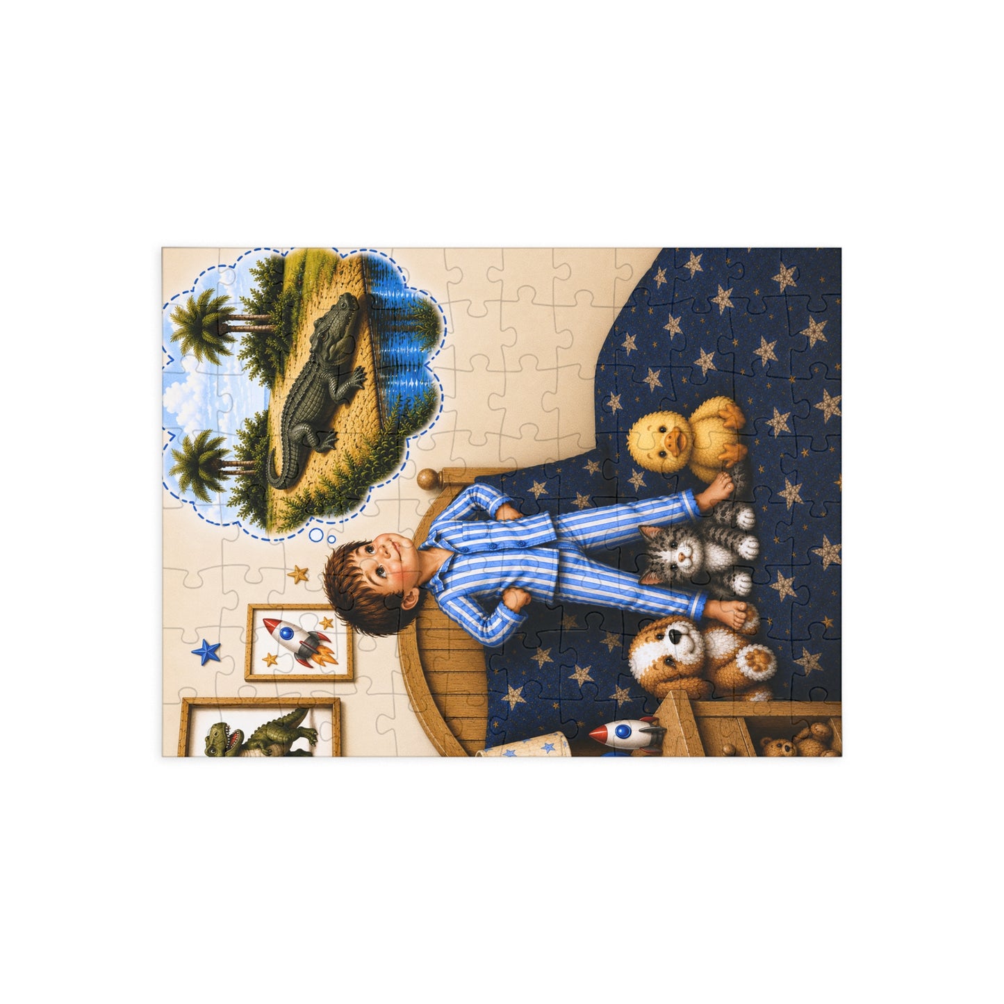 Can You Cuddle an Alligator? 96-Piece Kids Puzzle