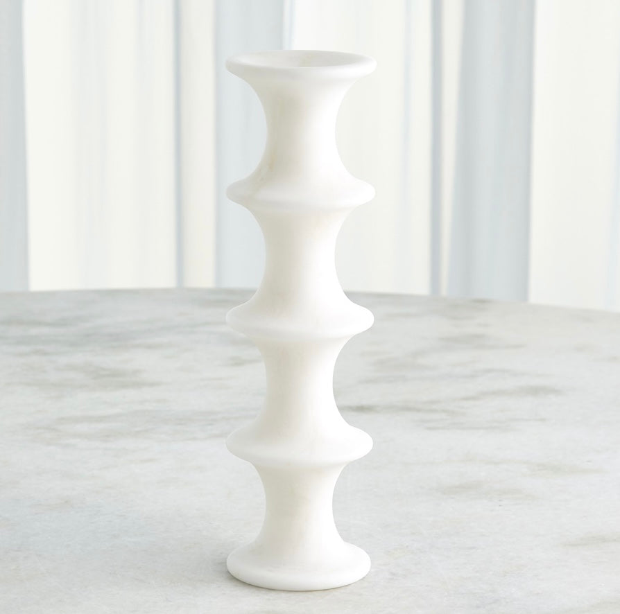 Ridge Alabaster Candlesticks