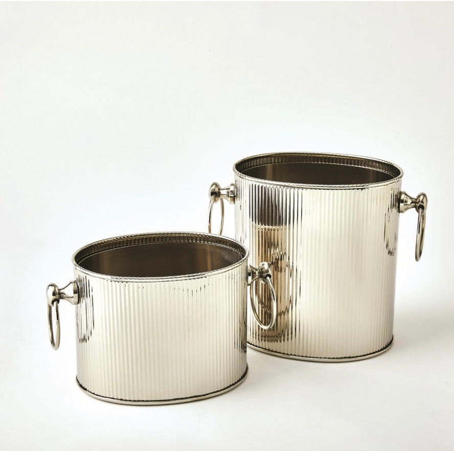 Winston Ice Bucket-Nickel
