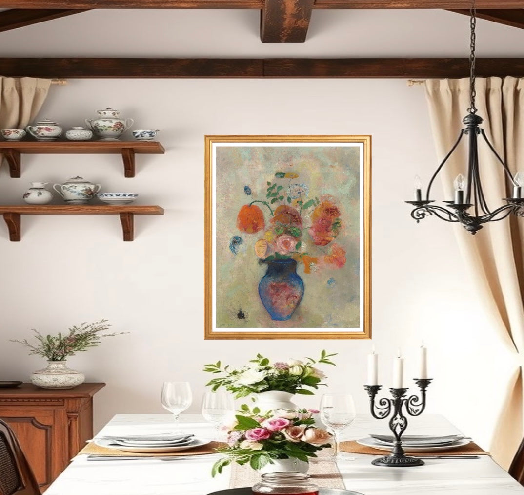 A Vase with Flowers