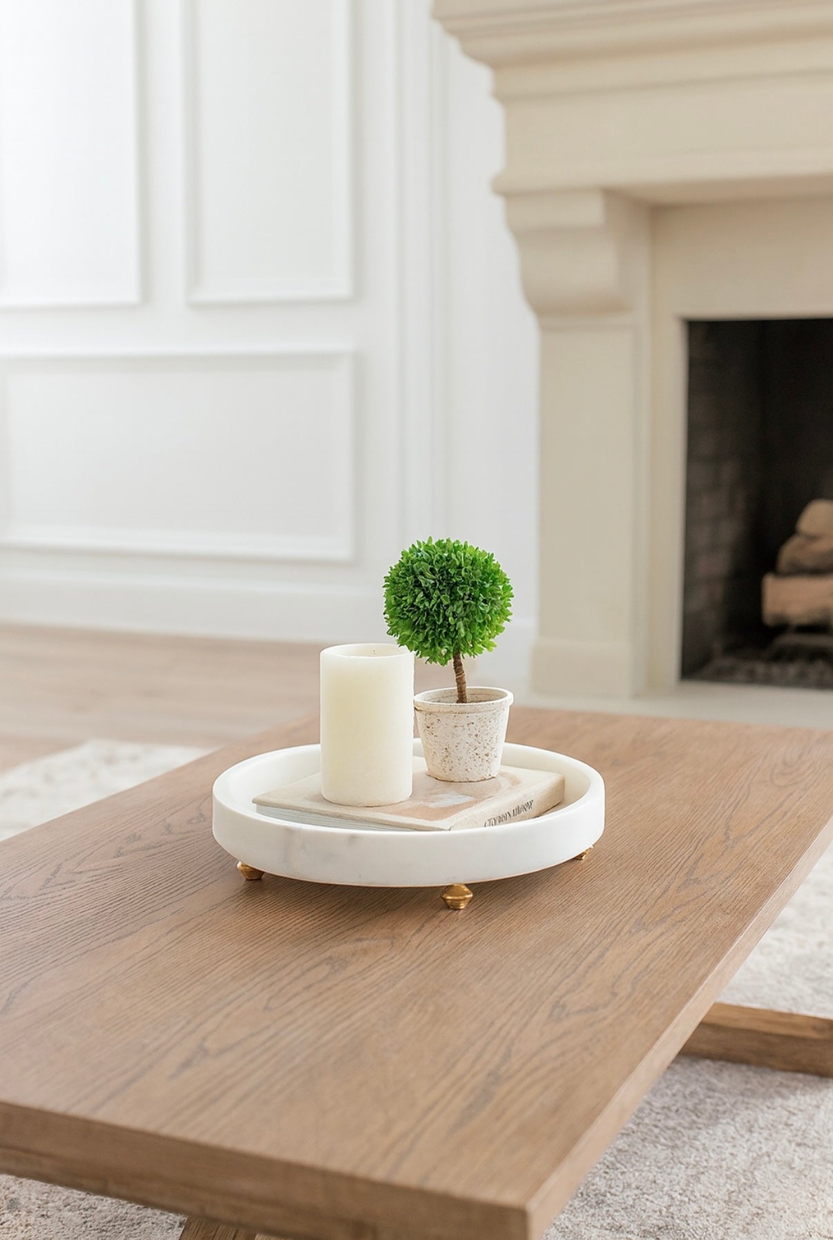 The Quintessential Tray – Elegant Decorative Serving & Centerpiece Tray | Home Accent Piece