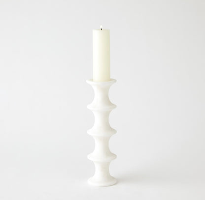 Ridge Alabaster Candlesticks