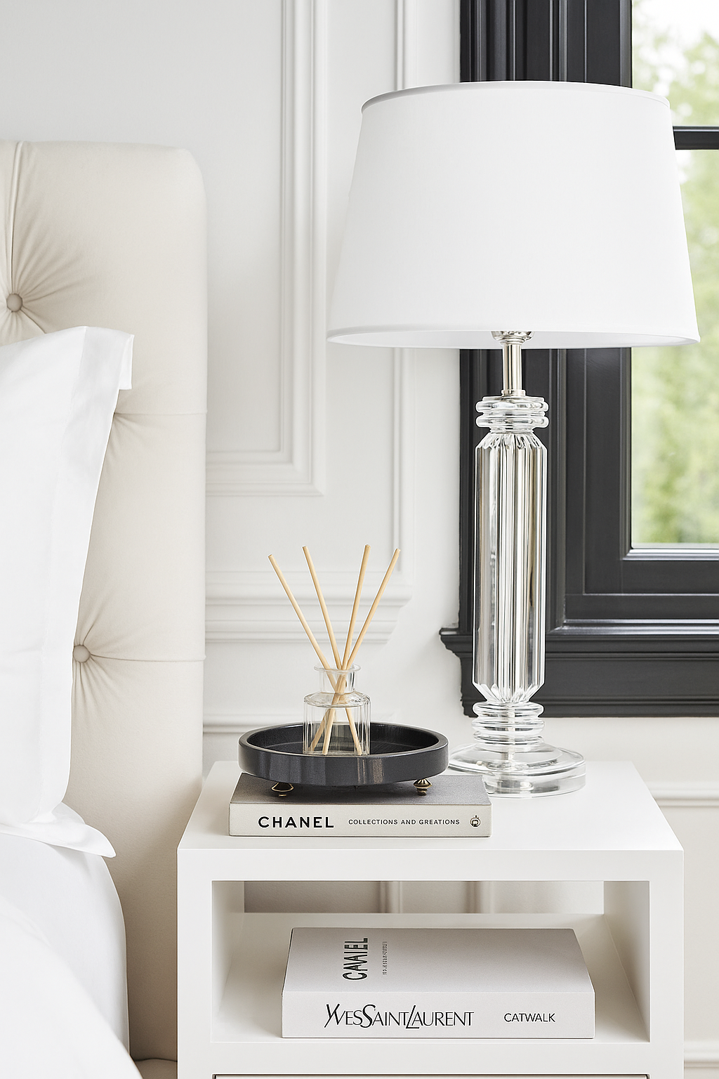 Quintessential Tray In Black Marble