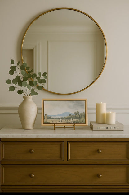 French Panoramic Landscape — Floating Canvas Print