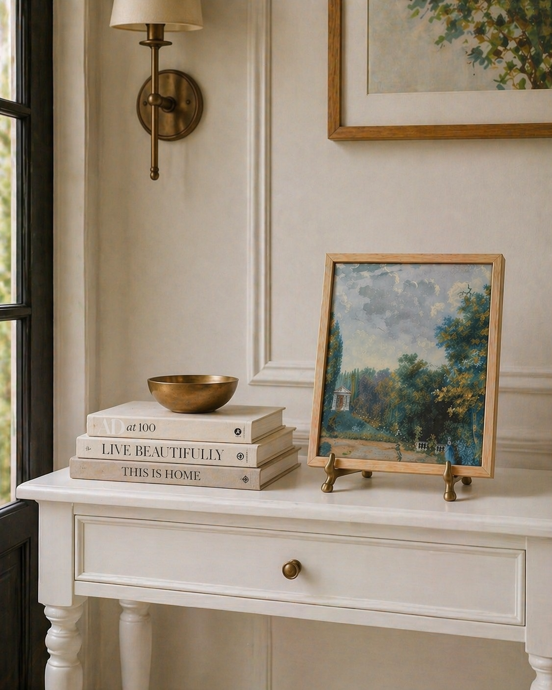 French Park View — Luxury Paris Garden Wall Art | Elegant French Landscape Print