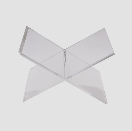 Luxury Clear Acrylic Book Display Stand