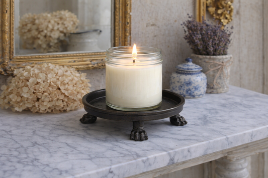 Antique Clawfoot Pedestal Dish
—The Finishing Touch Your Entryway is Missing. Elegant Catchall for Jewelry, Candles & Trinkets (Copy)