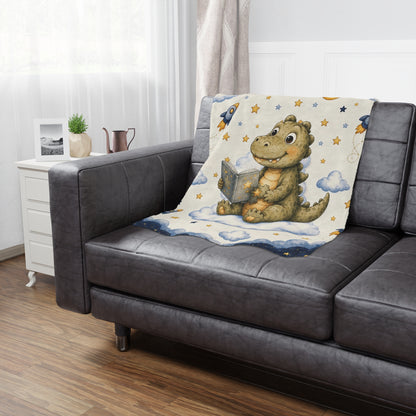 Can You Cuddle an Alligator? Plush Blanket