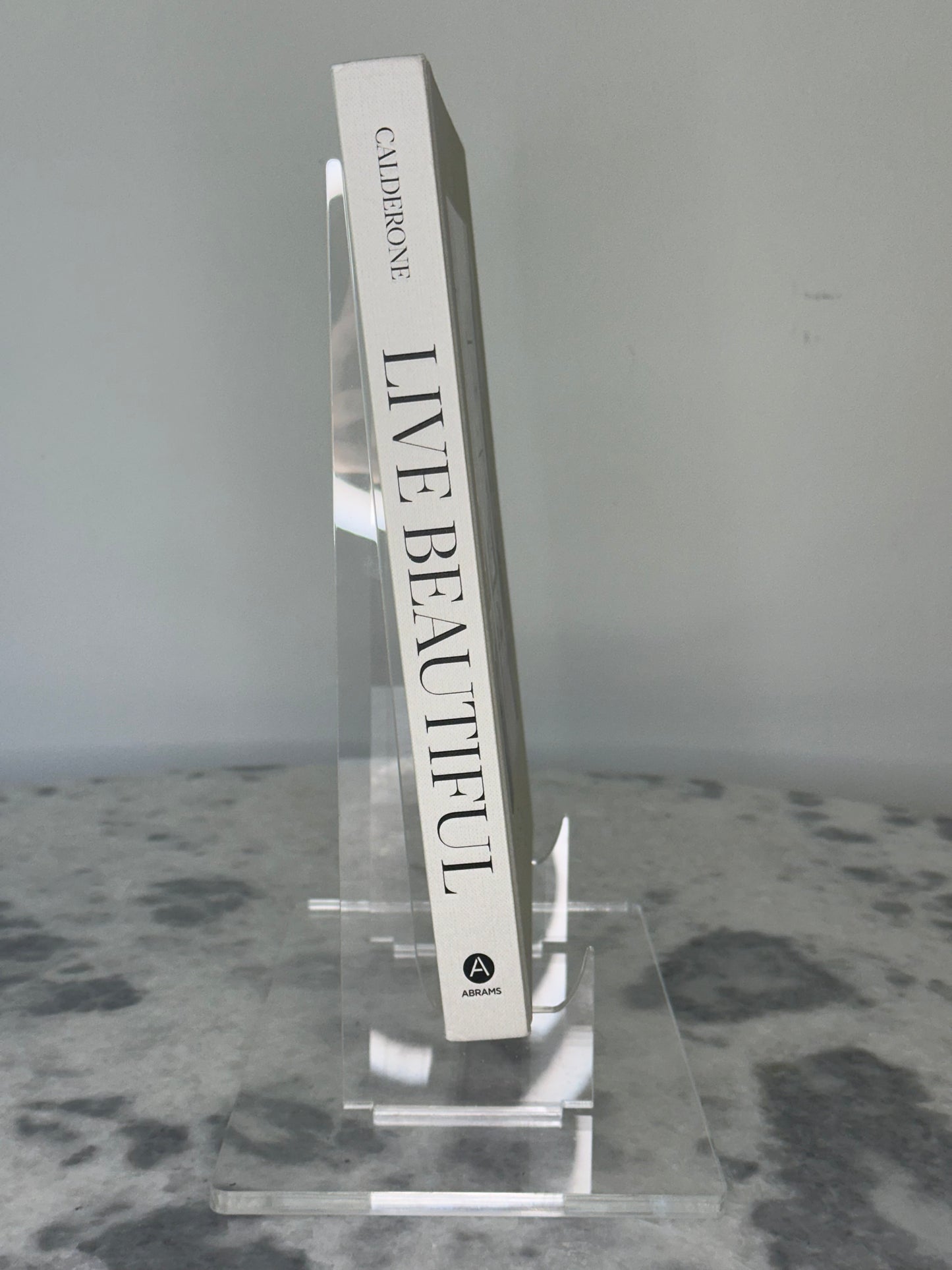 Clear Acrylic Book Display Stand
