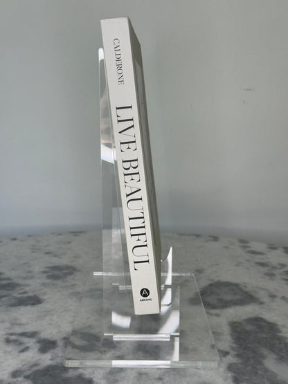 Clear Acrylic Book Display Stand