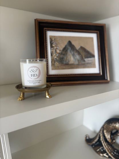 Antique Clawfoot Pedestal Dish
—The Finishing Touch Your Entryway is Missing. Elegant Catchall for Jewelry, Candles & Trinkets